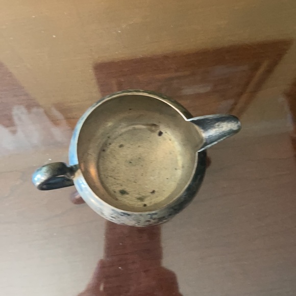 Academy silver on copper cream pitcher - Picture 3 of 4